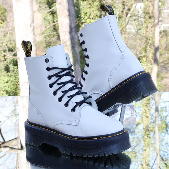 Dr. Martens 1460 Jadon Leather Platform Boots Men's Size 6 - Picture 4 of 15